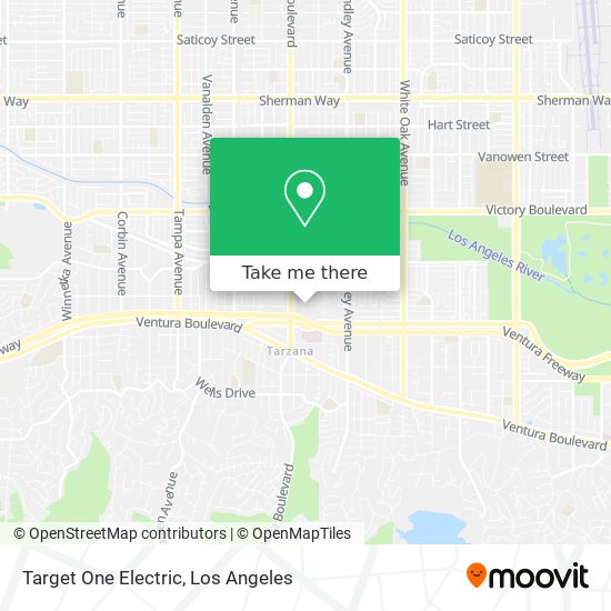 Mapa de Target One Electric
