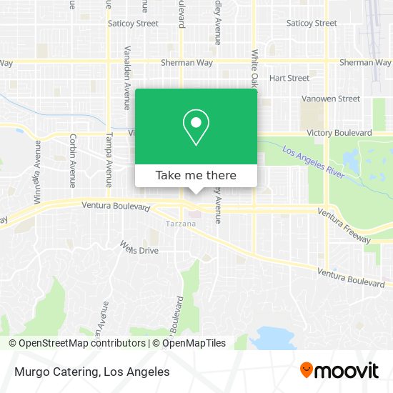 Murgo Catering map