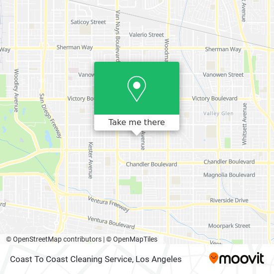 Coast To Coast Cleaning Service map