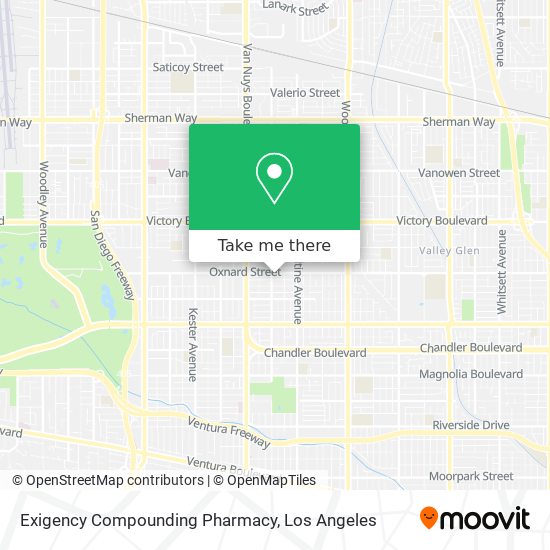 Exigency Compounding Pharmacy map