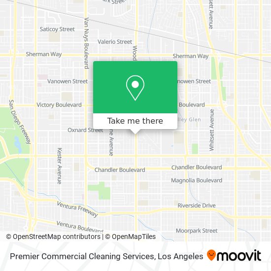 Premier Commercial Cleaning Services map