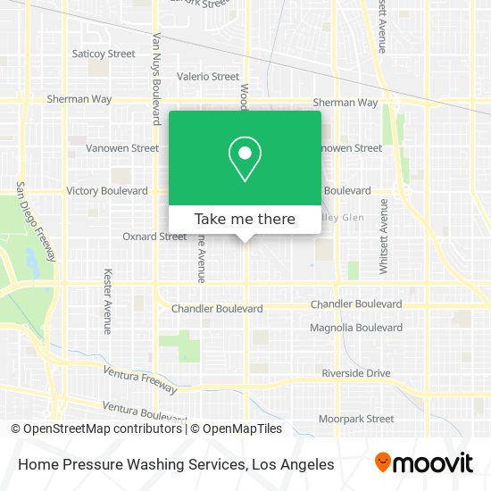 Home Pressure Washing Services map