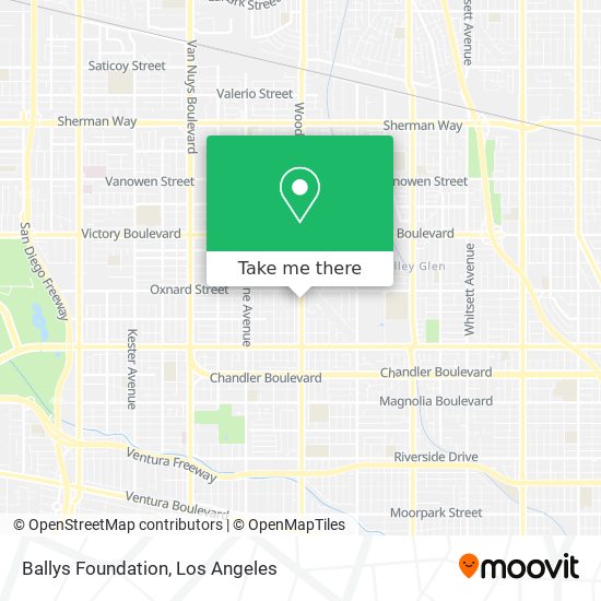 Mapa de Ballys Foundation