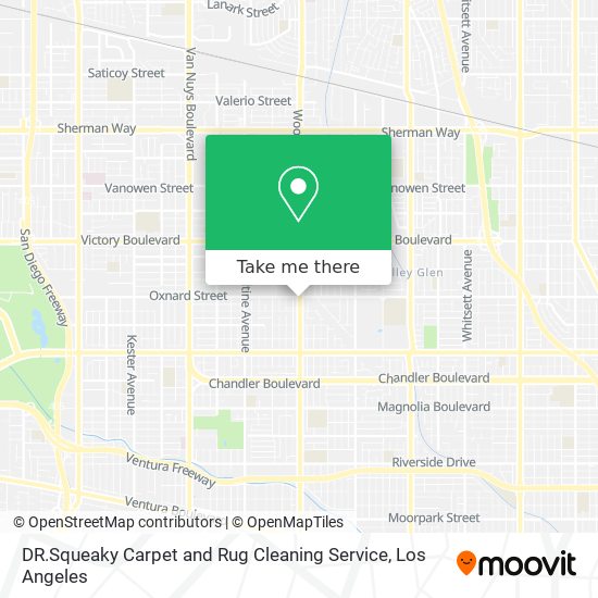 DR.Squeaky Carpet and Rug Cleaning Service map