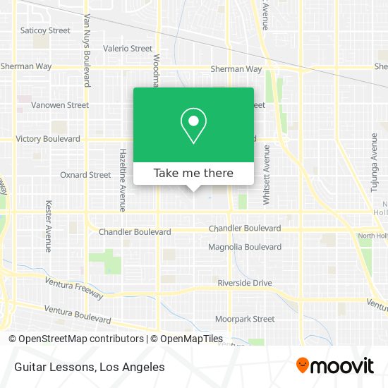 Guitar Lessons map