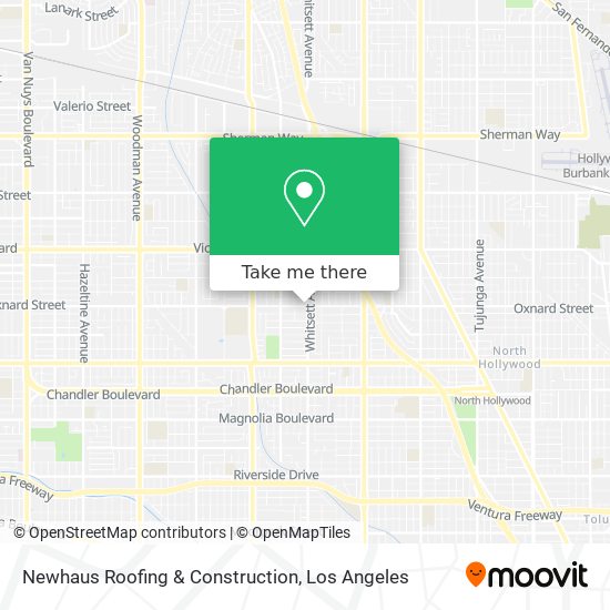 Newhaus Roofing & Construction map