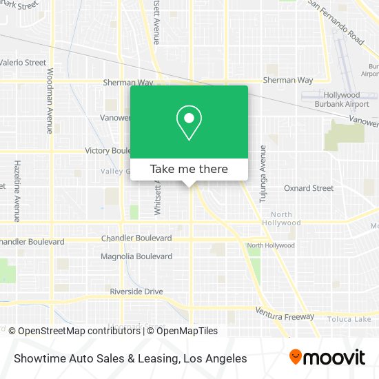 Showtime Auto Sales & Leasing map