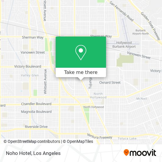 Noho Hotel map