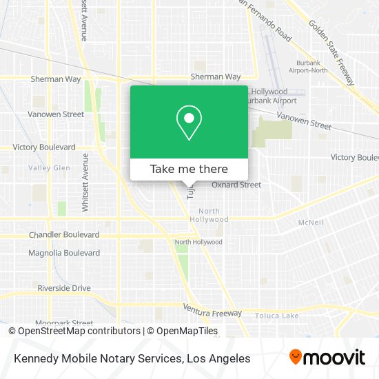 Mapa de Kennedy Mobile Notary Services