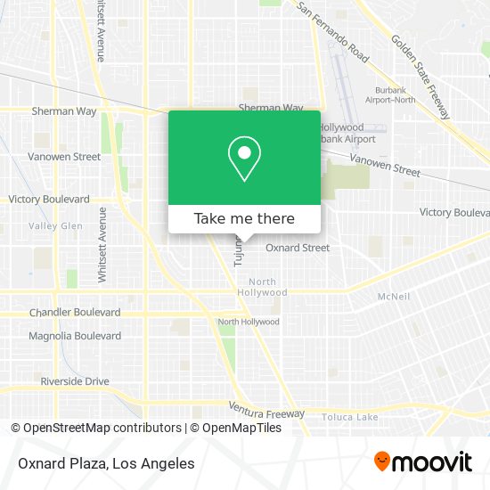 Oxnard Plaza map