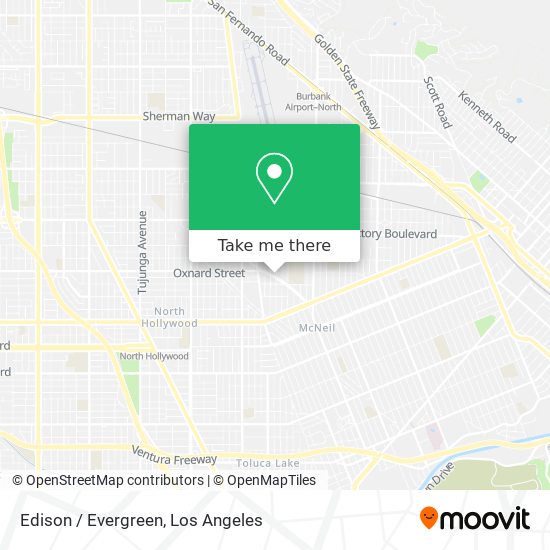 Edison / Evergreen map