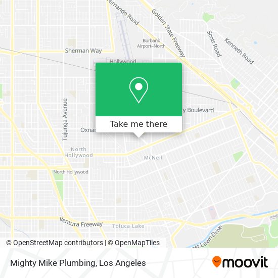 Mighty Mike Plumbing map