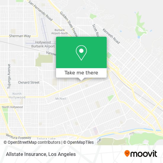 Allstate Insurance map