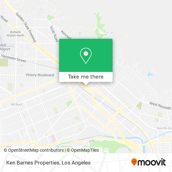 Ken Barnes Properties map