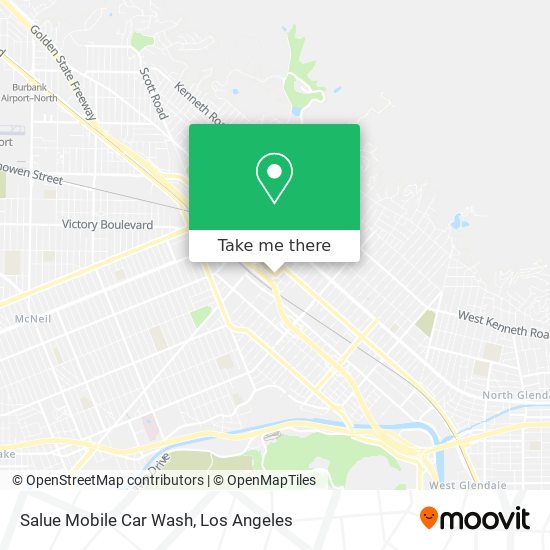 Salue Mobile Car Wash map