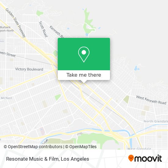 Resonate Music & Film map