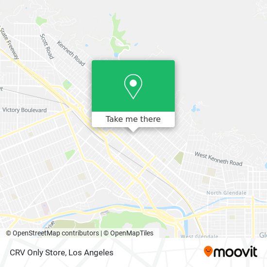 CRV Only Store map