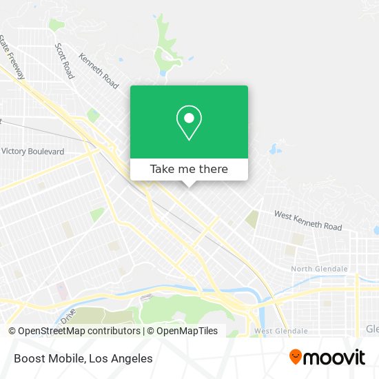 Boost Mobile map