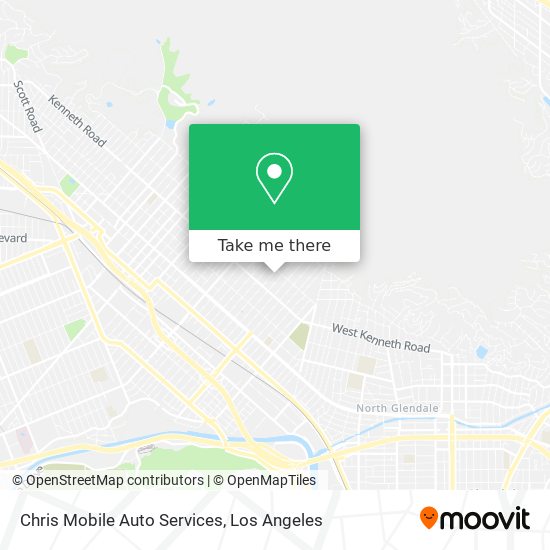 Chris Mobile Auto Services map