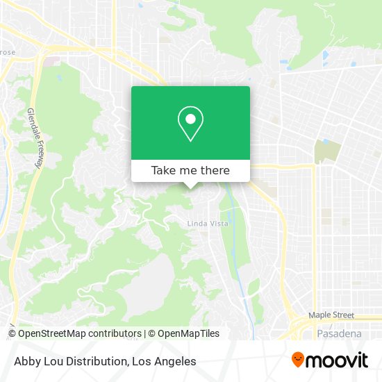 Mapa de Abby Lou Distribution