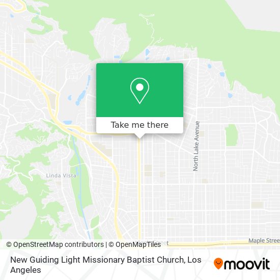 New Guiding Light Missionary Baptist Church map