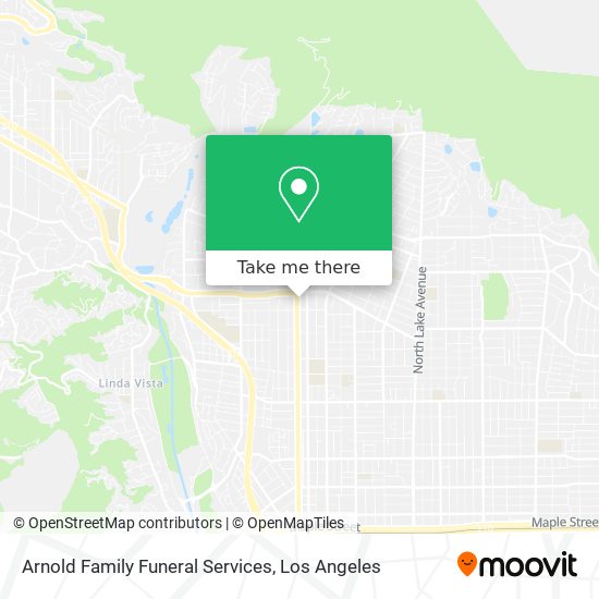 Arnold Family Funeral Services map