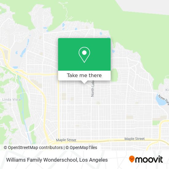 Williams Family Wonderschool map