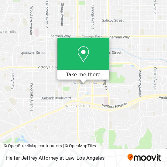 Helfer Jeffrey Attorney at Law map