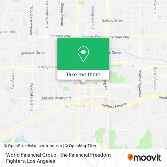 World Financial Group - the Financial Freedom Fighters map