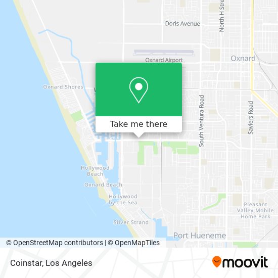 Coinstar map