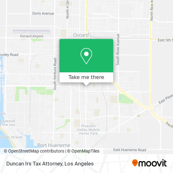 Duncan Irs Tax Attorney map