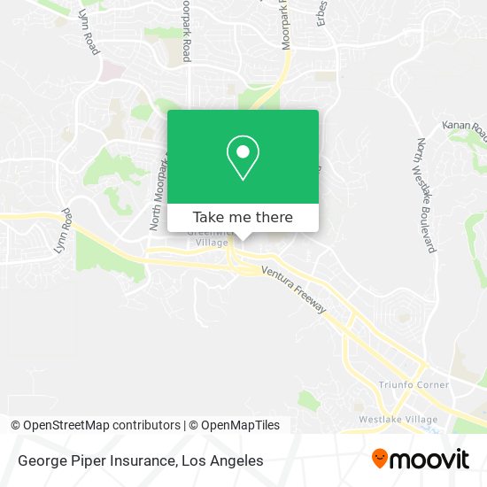 George Piper Insurance map
