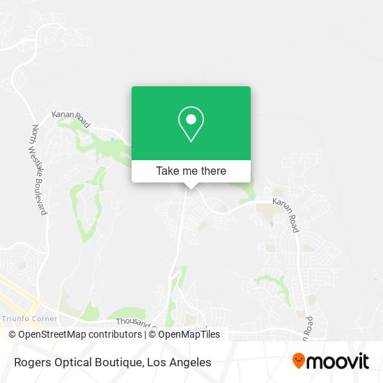 Mapa de Rogers Optical Boutique