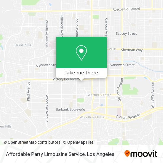 Affordable Party Limousine Service map