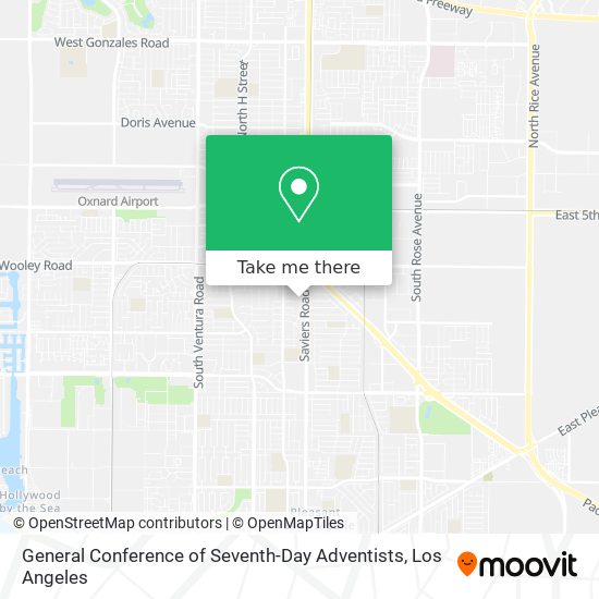 General Conference of Seventh-Day Adventists map