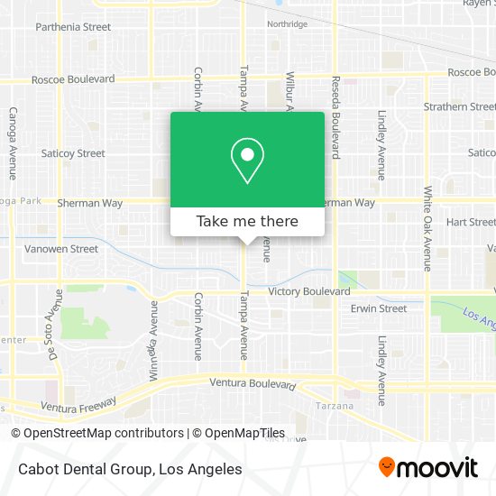 Cabot Dental Group map