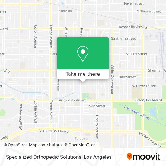 Specialized Orthopedic Solutions map