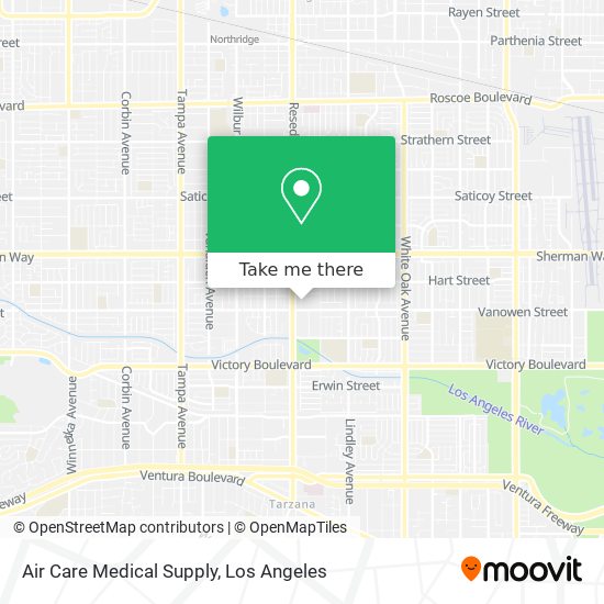 Air Care Medical Supply map