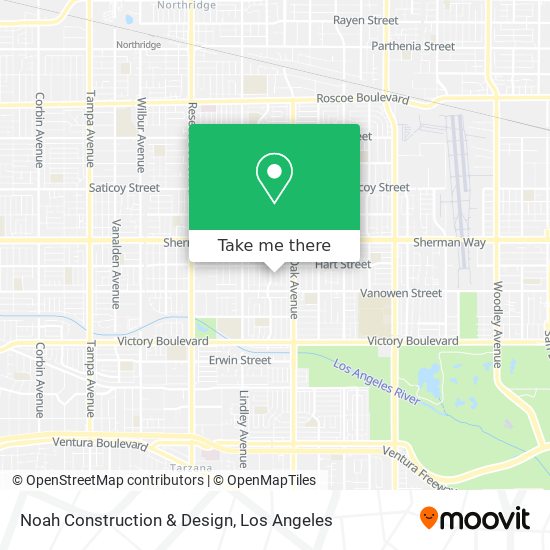 Mapa de Noah Construction & Design