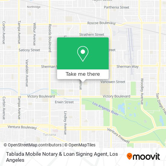 Mapa de Tablada Mobile Notary & Loan Signing Agent