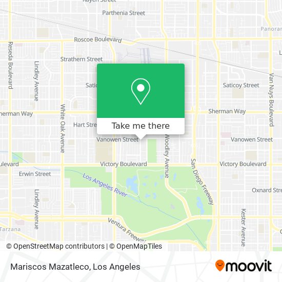 Mapa de Mariscos Mazatleco