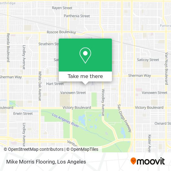 Mike Morris Flooring map