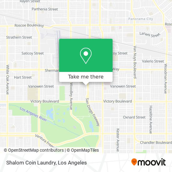 Shalom Coin Laundry map