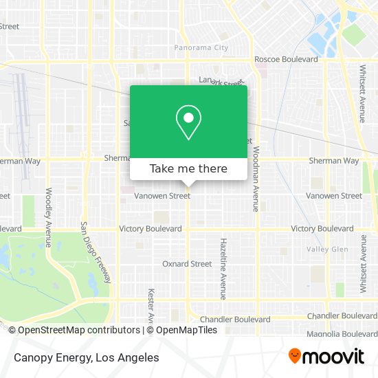 Canopy Energy map