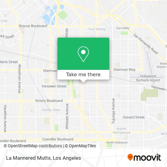 La Mannered Mutts map