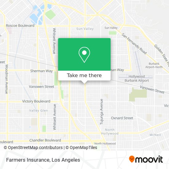 Farmers Insurance map