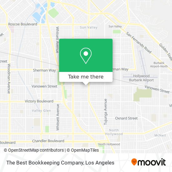 The Best Bookkeeping Company map