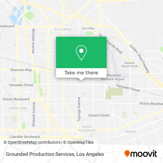 Grounded Production Services map