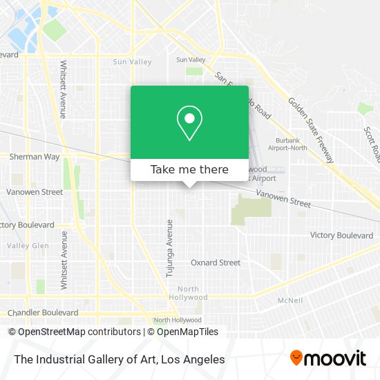 The Industrial Gallery of Art map