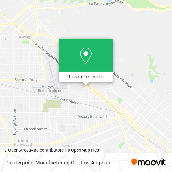 Mapa de Centerpoint Manufacturing Co.